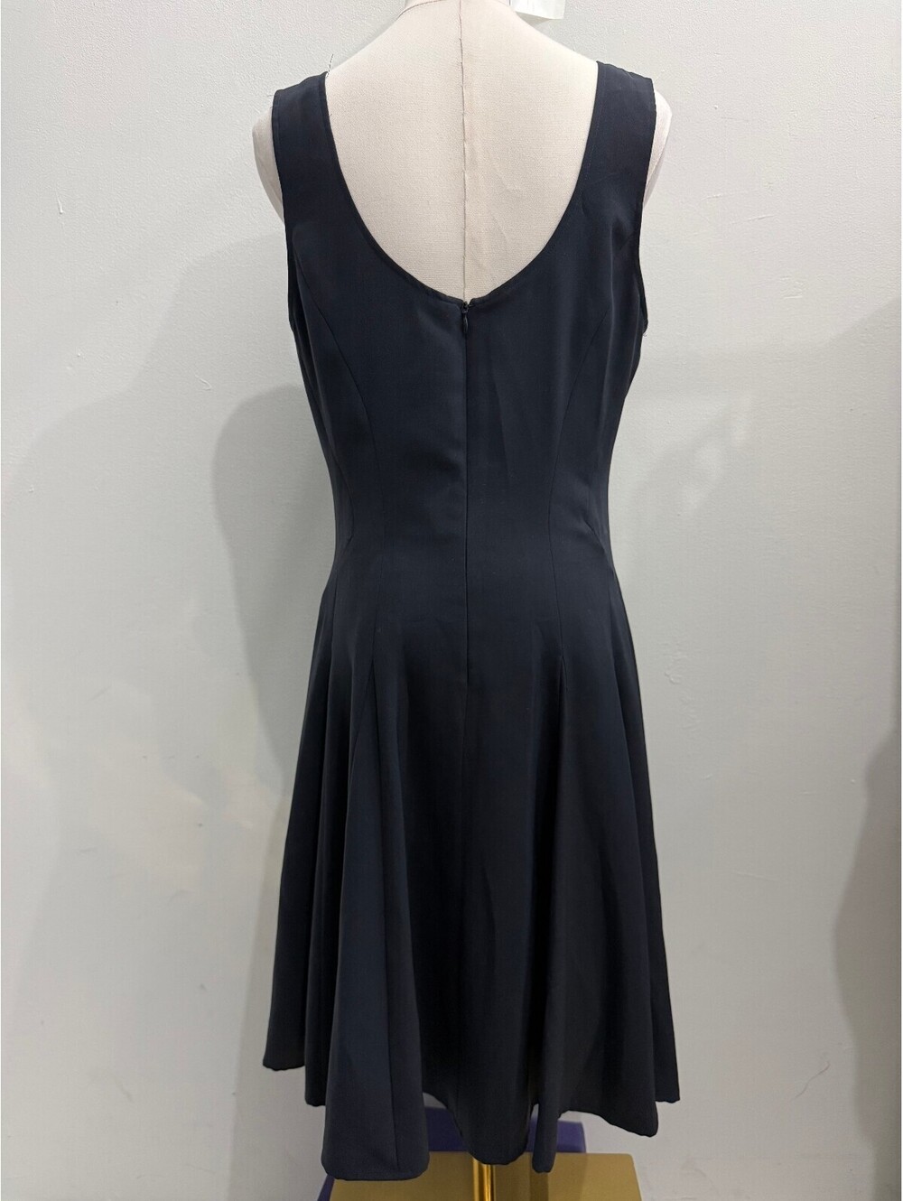 Theory Sleeveless Navy Dress - Picture 1 of 4